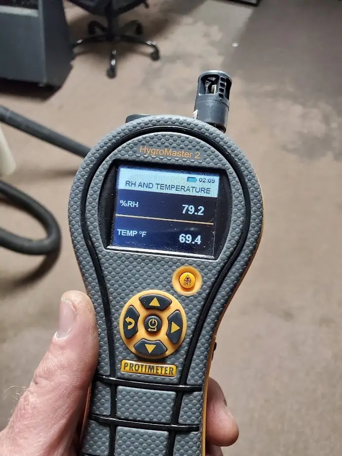 Moisture meter humidity assessment for Fire & Smoke Damage Restoration in Cave Creek
